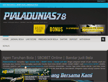 Tablet Screenshot of pialadunias78.com